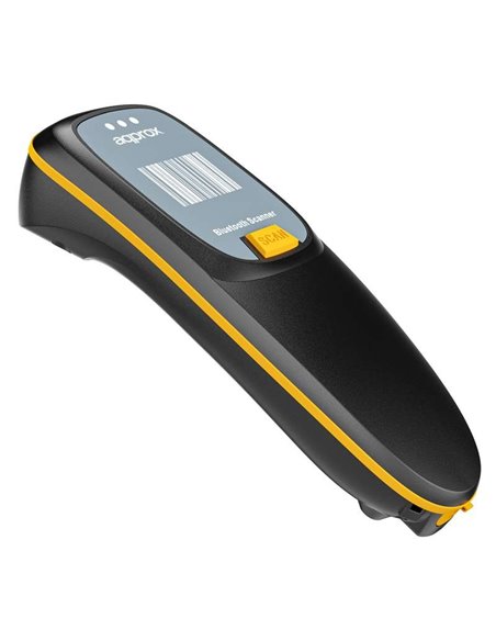 Approx appLS23 Lector de Códigos de Barras 1D-2D-QR Inalámbrico RF, Bluetooth