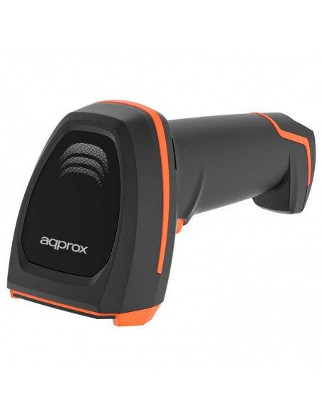 Approx appLS24WS Léctor de Código de Barras 1D-2D-QR USB, Inalámbrico RF, Bluetooth