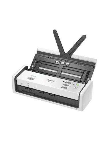 Brother ADS-1300 Escáner Documental Compacto con Alimentador de Documentos ADF Dúplex USB