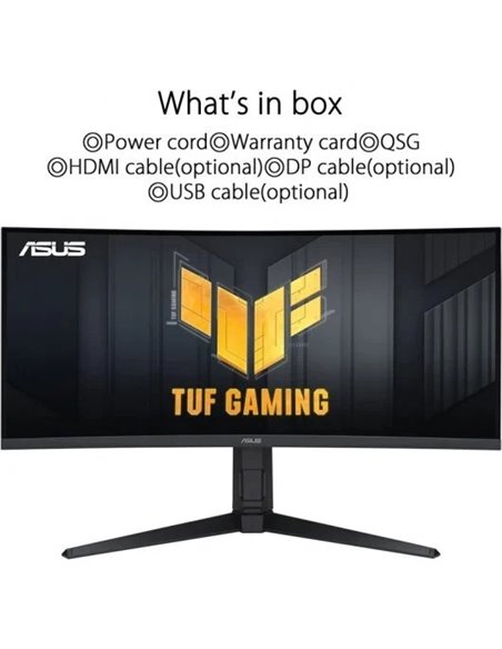 Asus TUF Gaming VG34VQEL1A 34" LED UWQHD 100Hz FreeSync Monitor Curvo Gaming