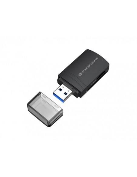 Conceptronic BIAN06B Lector de Tarjeta USB 3.1 Tipo-A Negro