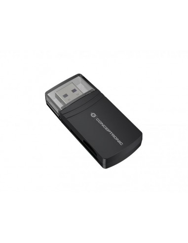 Conceptronic BIAN06B Lector de Tarjeta USB 3.1 Tipo-A Negro