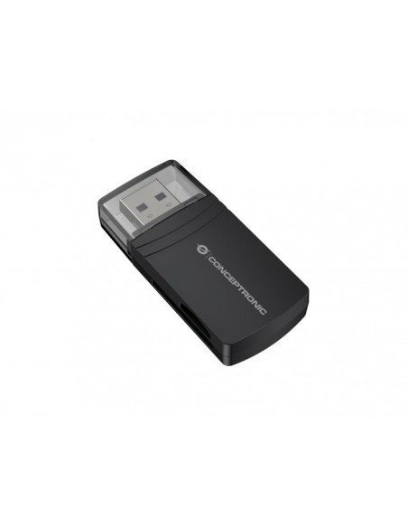 Conceptronic BIAN06B Lector de Tarjeta USB 3.1 Tipo-A Negro
