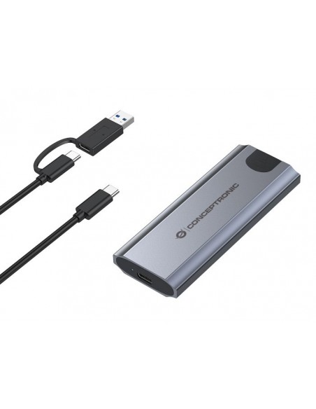 Conceptronic DANTE05G Caja Externa Disco Duro M.2 NVMe Gris
