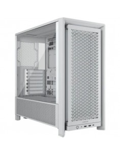 Corsair FRAME 4000D Semi Torre E-ATX Caja Cristal Templado USB-C Blanca