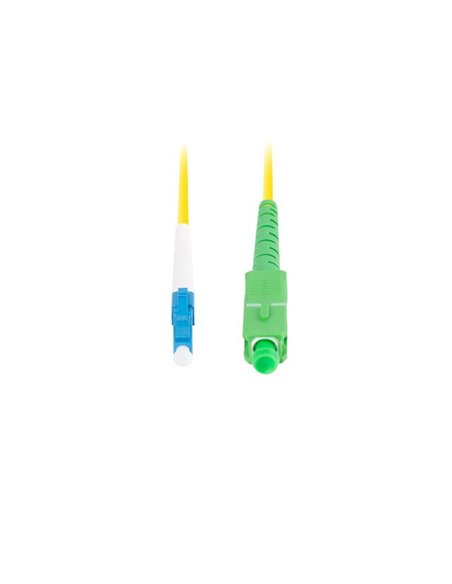 Lanberg Cable de Fibra Óptica LC/UPC SC/APC G.657.A1 Amarillo 5m