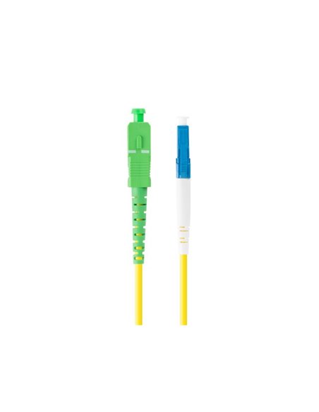 Lanberg Cable de Fibra Óptica LC/UPC SC/APC G.657.A1 Amarillo 5m