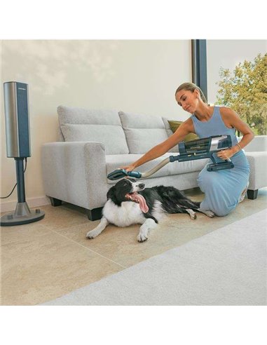Cecotec Conga Rockstar 11500 Odyssey Station Connected IA Aspirador Escoba sin Cable con Base de Autovaciado