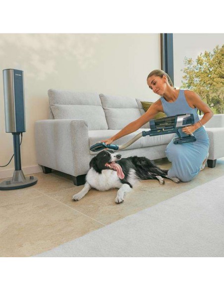 Cecotec Conga Rockstar 11500 Odyssey Station Connected IA Aspirador Escoba sin Cable con Base de Autovaciado