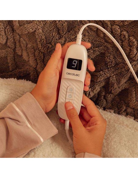 Cecotec Manta Eléctrica 200x180 Manta Térmica con Apagado Automático