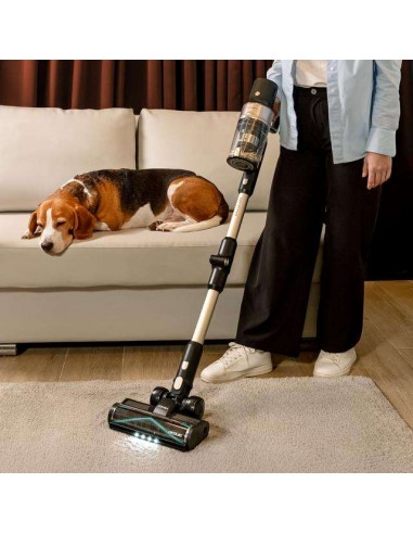 Cecotec Conga Rockstar 5500 Hurricane Station Pet Flex Aspirador Vertical con Base de Autovaciado
