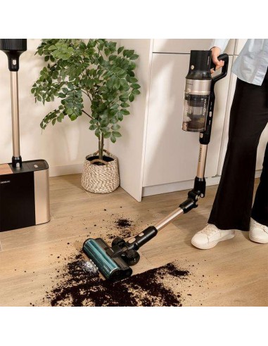Cecotec Conga Rockstar 5500 Hurricane Station Pet Flex Aspirador Vertical con Base de Autovaciado