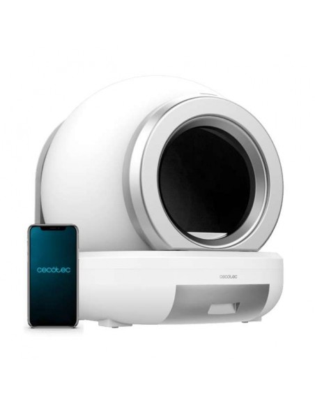 Cecotec Pumba 7000 CleanKitty Compact Connected Arenero Compacto con Autolimpieza