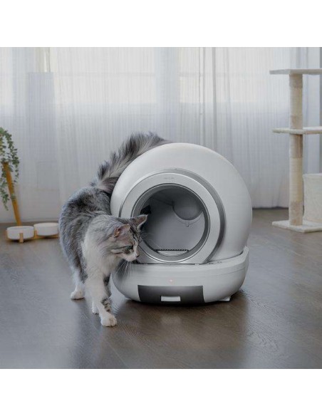 Cecotec Pumba 7000 CleanKitty Compact Connected Arenero Compacto con Autolimpieza