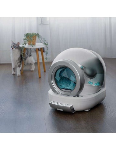 Cecotec Pumba 7000 CleanKitty Compact Connected Arenero Compacto con Autolimpieza