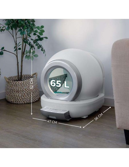 Cecotec Pumba 7000 CleanKitty Compact Connected Arenero Compacto con Autolimpieza
