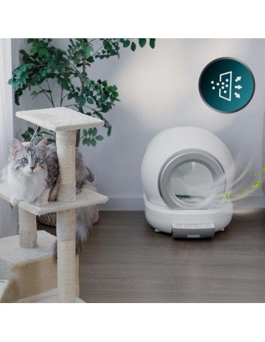 Cecotec Pumba 7000 CleanKitty Compact Connected Arenero Compacto con Autolimpieza
