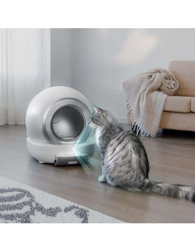 Cecotec Pumba 7000 CleanKitty Compact Connected Arenero Compacto con Autolimpieza