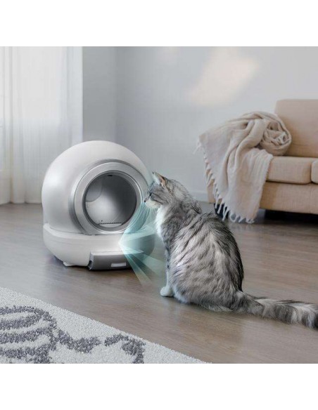 Cecotec Pumba 7000 CleanKitty Compact Connected Arenero Compacto con Autolimpieza