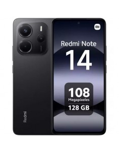Xiaomi Redmi Note 14 6/128GB 5G Negro Medianoche Smartphone