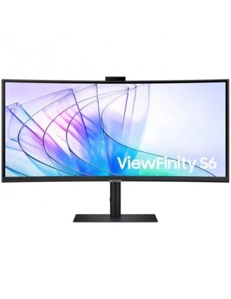 Samsung ViewFinity S65VC 34" LCD UltraWide WQHD 100Hz FreeSync Webcam USB-C Monitor Curvo