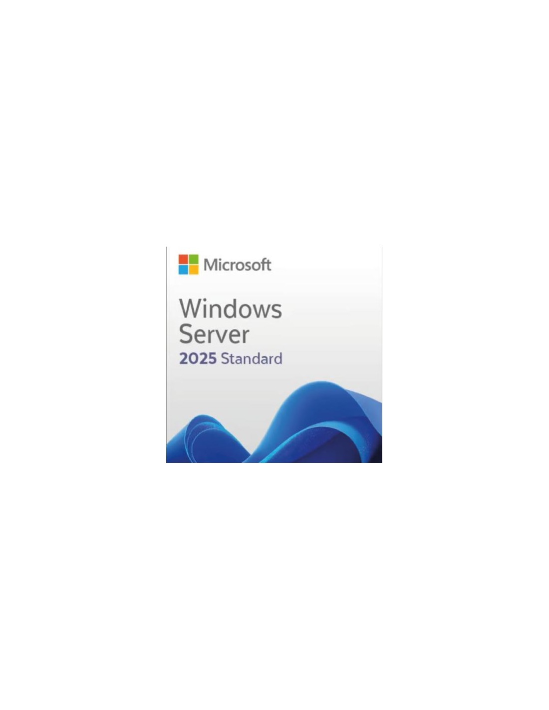 Microsoft Windows Server 2025 Standard 64 Bits 16 Cores OEM DVD ...