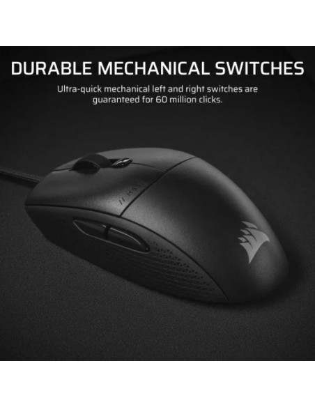 Corsair M55 Wired Ratón Gaming Óptico 16000 DPI Negro