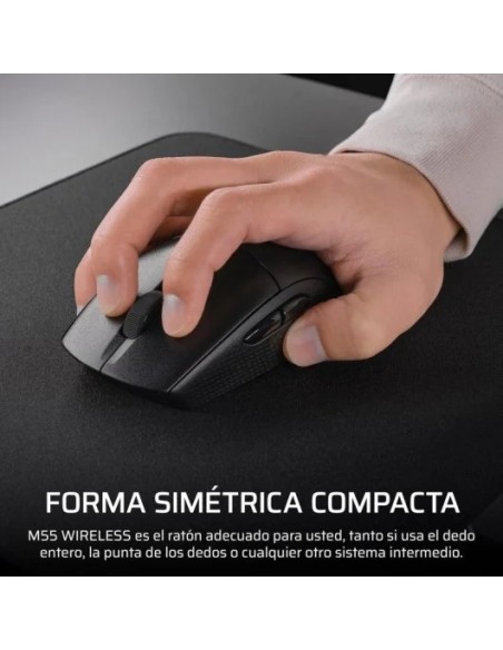 Corsair M55 Wireless Ratón Inalámbrico Gaming 24000 DPI