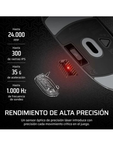 Corsair M55 Wireless Ratón Inalámbrico Gaming 24000 DPI