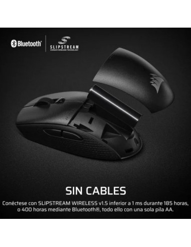 Corsair M55 Wireless Ratón Inalámbrico Gaming 24000 DPI