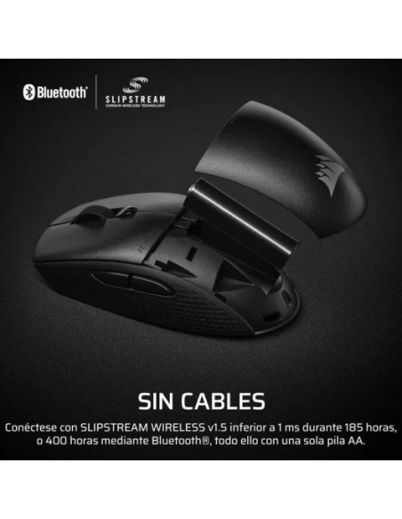 Corsair M55 Wireless Ratón Inalámbrico Gaming 24000 DPI