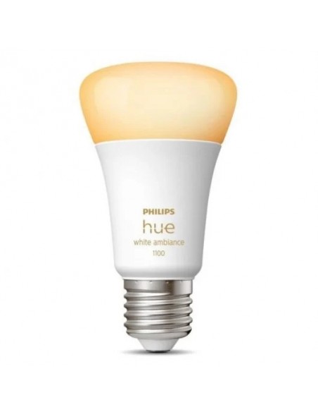 Philips Hue White Ambiance Bombilla Inteligente A60 E27 1100 lm