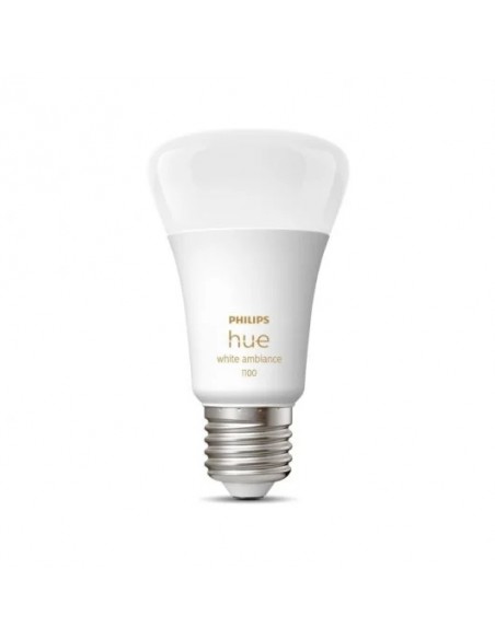 Philips Hue White Ambiance Bombilla Inteligente A60 E27 1100 lm