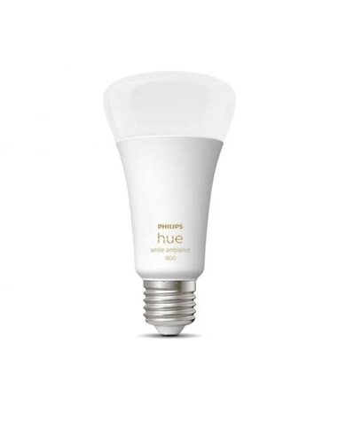 Philips Hue White Ambiance Bombilla Inteligente A67 E27 1600 lm