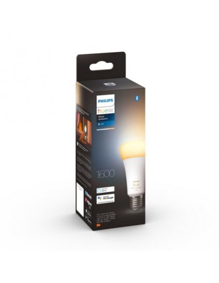 Philips Hue White Ambiance Bombilla Inteligente A67 E27 1600 lm