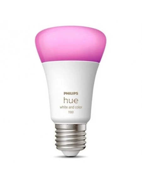 Philips Hue White and Color Ambiance Bombilla Inteligente A60 E27 1100 lm
