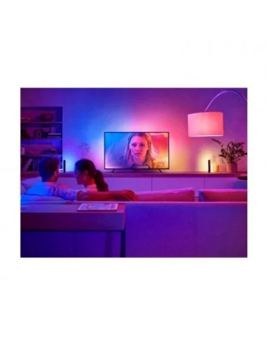 Philips Hue White and Color Ambiance Play Gradient Lightstrip Tira para TV 75" o más