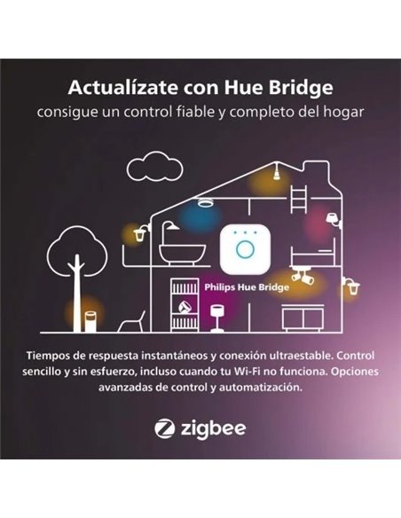 Philips Hue White and Color Ambiance Play Gradient Lightstrip Tira para TV 75" o más