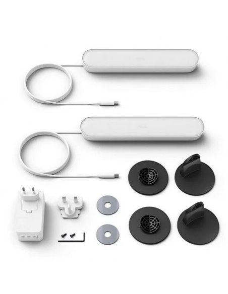 Philips Hue White and Color Ambiance Play Pack 2 Barras de Luces Blancas