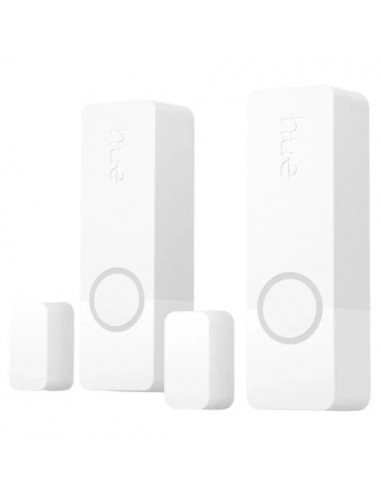 Philips Hue Secure Sensor de Contacto Inteligente para Puertas y Ventanas Pack 2 unidades Blanco