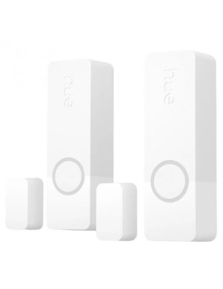 Philips Hue Secure Sensor de Contacto Inteligente para Puertas y Ventanas Pack 2 unidades Blanco