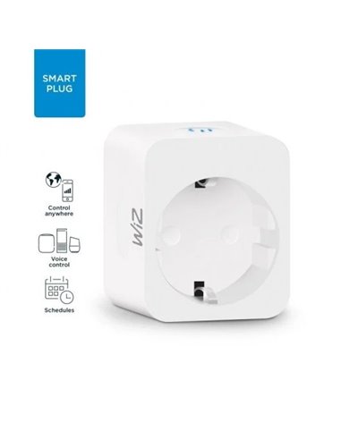 WiZ Enchufe Inteligente Wi-Fi compatible Alexa y Google Home