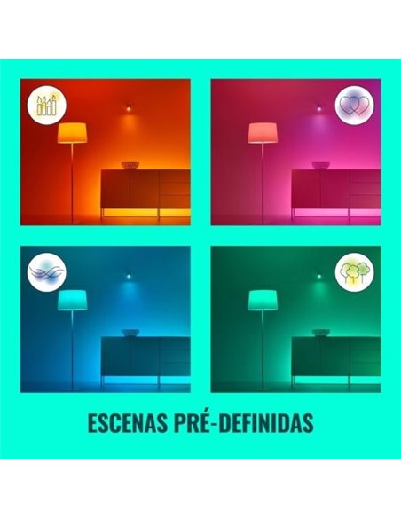 WiZ Tira LED WiFi 1600lm RGBW Con Alimentador 2 Metros