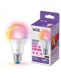 WiZ Bombilla Inteligente LED WiFi 8.5W E27 A60 RGB