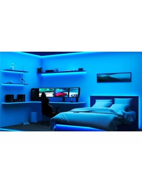WiZ Tira LED Inteligente WiFi RGB 10W SpaceSense Matter Compatible 4m