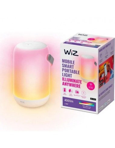 WiZ Lámpara Móvil Portátil WiFi 13.5W Blanca
