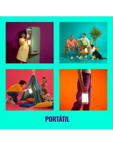 WiZ Lámpara Móvil Portátil WiFi 13.5W Blanca