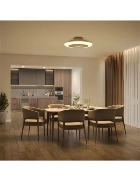 Philips Plafón LED y Ventilador de Techo Blanco