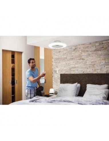 Philips Lighting Ventilador de Techo Amigo con Luz Led y Mando Blanco