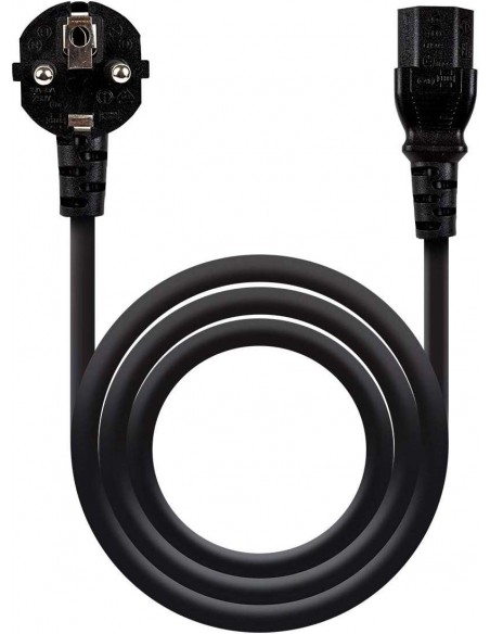 UNYKAch Cable de Alimentación CPU 100% Cobre Negro 1.5m